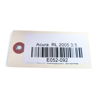Acura RL 05-12 Trunk Lock Latch Assembly 74851-SJA-A01, E052, OEM, 2005, 2006, 2007, 2008, 2009, 2010, 2011, 2012