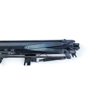 Acura RL 05-08 Sun Shade Visor, Rear Glass Side Black 84535-SJA-A03, E052, OEM, 2005, 2006, 2007, 2008