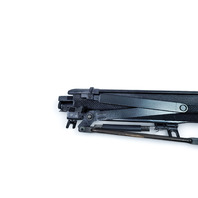 Acura RL 05-08 Sun Shade Visor, Rear Glass Side Black 84535-SJA-A03, E052, OEM, 2005, 2006, 2007, 2008