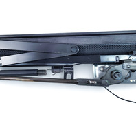 Acura RL 05-08 Sun Shade Visor, Rear Glass Side Black 84535-SJA-A03, E052, OEM, 2005, 2006, 2007, 2008
