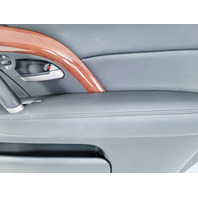 Acura RL 05-08 Front Door Panel Trim Right/Passenger Black  83501-SJA-A04ZD, E052, OEM, 2005, 2006, 2007, 2008
