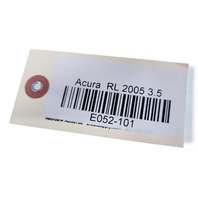 Acura RL 05-08 Front Door Panel Trim Right/Passenger Black  83501-SJA-A04ZD, E052, OEM, 2005, 2006, 2007, 2008