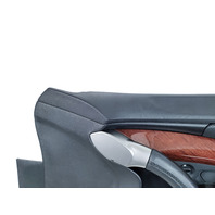 Acura RL 05-08 Front Door Panel Trim Right/Passenger Black  83501-SJA-A04ZD, E052, OEM, 2005, 2006, 2007, 2008