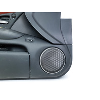 Acura RL 05-12 Front Left Door Panel Trim Black 83551-SJA-A04ZG, E052, OEM, 2005, 2006, 2007, 2008, 2009, 2010, 2011, 2012