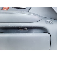 Acura RL 05-12 Front Left Door Panel Trim Black 83551-SJA-A04ZG, E052, OEM, 2005, 2006, 2007, 2008, 2009, 2010, 2011, 2012