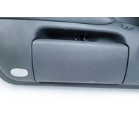 Acura RL 05-12 Front Left Door Panel Trim Black 83551-SJA-A04ZG, E052, OEM, 2005, 2006, 2007, 2008, 2009, 2010, 2011, 2012
