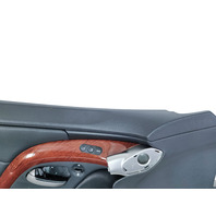 Acura RL 05-12 Front Left Door Panel Trim Black 83551-SJA-A04ZG, E052, OEM, 2005, 2006, 2007, 2008, 2009, 2010, 2011, 2012