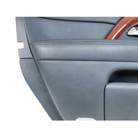 Acura RL 05-12 Front Left Door Panel Trim Black 83551-SJA-A04ZG, E052, OEM, 2005, 2006, 2007, 2008, 2009, 2010, 2011, 2012