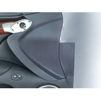 Acura RL 05-12 Front Left Door Panel Trim Black 83551-SJA-A04ZG, E052, OEM, 2005, 2006, 2007, 2008, 2009, 2010, 2011, 2012