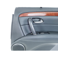 Acura RL 05-08 Rear Right Door Panel Trim Black 83701-SJA-A15ZH, E052, OEM, 2005, 2006, 2007, 2008
