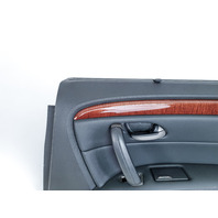 Acura RL 05-08 Rear Right Door Panel Trim Black 83701-SJA-A15ZH, E052, OEM, 2005, 2006, 2007, 2008