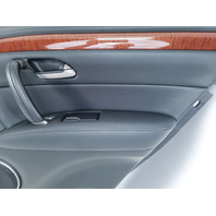 Acura RL 05-08 Rear Right Door Panel Trim Black 83701-SJA-A15ZH, E052, OEM, 2005, 2006, 2007, 2008