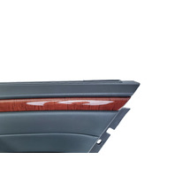 Acura RL 05-08 Rear Right Door Panel Trim Black 83701-SJA-A15ZH, E052, OEM, 2005, 2006, 2007, 2008