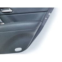 Acura RL 05-08 Rear Right Door Panel Trim Black 83701-SJA-A15ZH, E052, OEM, 2005, 2006, 2007, 2008