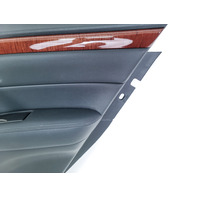 Acura RL 05-08 Rear Right Door Panel Trim Black 83701-SJA-A15ZH, E052, OEM, 2005, 2006, 2007, 2008