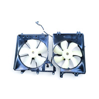 Acura RL 05-12 A/C Cooling  Set Fan W/Shroud 38611-RJA-J01, 19015-RJA-J01, E052, OEM, 2005, 2006, 2007, 2008, 2009, 2010, 2011, 2012
