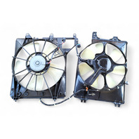 Acura RL 05-12 A/C Cooling  Set Fan W/Shroud 38611-RJA-J01, 19015-RJA-J01, E052, OEM, 2005, 2006, 2007, 2008, 2009, 2010, 2011, 2012
