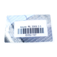 Acura RL 05-12 A/C Condenser Assembly 80110-SJA-003, E052, OEM, 2005, 2006, 2007, 2008, 2009, 2010, 2011, 2012