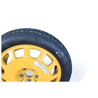 Acura RL 05-08 Spare Tire Wheel Donut Disc Rim Yellow T155/70D17, 42700-SJA-J51, E052, OEM, 2005, 2006, 2007, 2008