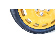 Acura RL 05-08 Spare Tire Wheel Donut Disc Rim Yellow T155/70D17, 42700-SJA-J51, E052, OEM, 2005, 2006, 2007, 2008