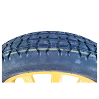 Acura RL 05-08 Spare Tire Wheel Donut Disc Rim Yellow T155/70D17, 42700-SJA-J51, E052, OEM, 2005, 2006, 2007, 2008