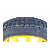 Acura RL 05-08 Spare Tire Wheel Donut Disc Rim Yellow T155/70D17, 42700-SJA-J51, E052, OEM, 2005, 2006, 2007, 2008