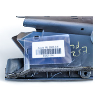 Acura RL 05-08 Fender Cover Garnish Cover Trim, Left 74207-SJA-A00, E052, OEM, 2005, 2006, 2007, 2008