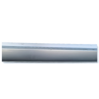 Acura RL 05-08 Rocker Panel Molding Side Skirt Right/Passenger Side Silver Metallic, 71800-SJA-A01ZF, E052, OEM, 2005, 2006, 2007, 2008