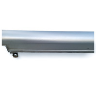 Acura RL 05-08 Rocker Panel Molding Side Skirt Right/Passenger Side Silver Metallic, 71800-SJA-A01ZF, E052, OEM, 2005, 2006, 2007, 2008
