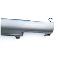 Acura RL 05-08 Rocker Panel Molding Side Skirt Right/Passenger Side Silver Metallic, 71800-SJA-A01ZF, E052, OEM, 2005, 2006, 2007, 2008