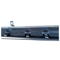 Acura RL 05-08 Rocker Panel Molding Side Skirt Right/Passenger Side Silver Metallic, 71800-SJA-A01ZF, E052, OEM, 2005, 2006, 2007, 2008