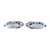 Acura RL 05-12 Front Brake Caliper Right and Left Side Set 45019-SJA-A02, E052, OEM, 2005, 2006, 2007, 2008, 2009, 2010, 2011, 2012