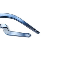 Acura RL 05-12 Windshield Wiper Blade Arm Left/Right Set 76600-SJA-A01, E052, OEM, 2005, 2006, 2007, 2008, 2009, 2010, 2011, 2012