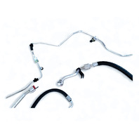 Acura RL 05-12 A/C Air Conditioner Evaporator Hose Line Pipe Set(3) 80320-SJA-A01, E052, OEM, 2005, 2006, 2007, 2008, 2009, 2010, 2011, 2012