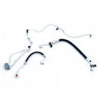 Acura RL 05-12 A/C Air Conditioner Evaporator Hose Line Pipe Set(3) 80320-SJA-A01, E052, OEM, 2005, 2006, 2007, 2008, 2009, 2010, 2011, 2012
