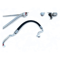 Acura RL 05-12 A/C Air Conditioner Evaporator Hose Line Pipe Set(3) 80320-SJA-A01, E052, OEM, 2005, 2006, 2007, 2008, 2009, 2010, 2011, 2012