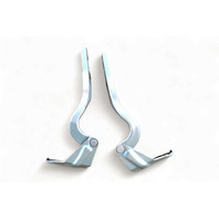 Acura RL 05 Hood Hinges Stay Set Left/Right White 60170-SJA-305ZZ, 60120-SJA-305ZZ, E052, OEM, 2005