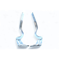 Acura RL 05 Hood Hinges Stay Set Left/Right White 60170-SJA-305ZZ, 60120-SJA-305ZZ, E052, OEM, 2005