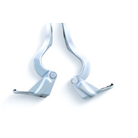 Acura RL 05 Hood Hinges Stay Set Left/Right White 60170-SJA-305ZZ, 60120-SJA-305ZZ, E052, OEM, 2005