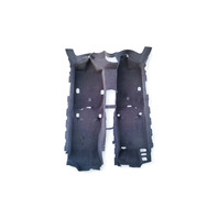 Acura RL 05-08 Complete Full Floor Carpet Rug Mat Black 83301-SJA-A01ZC, E052, OEM, 2005, 2006, 2007, 2008