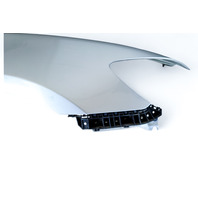 Acura RL 05-08 Fender Assembly Right Passenger Side Silver Metallic, 60211-SJA-A90ZZ, E052, OEM, 2005, 2006, 2007, 2008