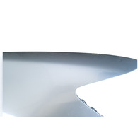 Acura RL 05-08 Fender Assembly Right Passenger Side Silver Metallic, 60211-SJA-A90ZZ, E052, OEM, 2005, 2006, 2007, 2008