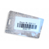 Acura RL 05-06 Power Steering Rack & And Pinion Factory, 06533-SJA-A00, E052, OEM, 2005, 2006