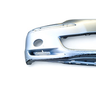 Acura RL 05-08 Front Bumper Cover w/o Fog Light Lamps Silver Metallic, 04711-SJA-A90ZZ, E052, OEM, 2005, 2006, 2007, 2008