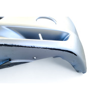 Acura RL 05-08 Front Bumper Cover w/o Fog Light Lamps Silver Metallic, 04711-SJA-A90ZZ, E052, OEM, 2005, 2006, 2007, 2008
