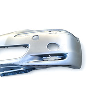Acura RL 05-08 Front Bumper Cover w/o Fog Light Lamps Silver Metallic, 04711-SJA-A90ZZ, E052, OEM, 2005, 2006, 2007, 2008