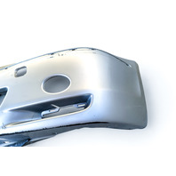 Acura RL 05-08 Front Bumper Cover w/o Fog Light Lamps Silver Metallic, 04711-SJA-A90ZZ, E052, OEM, 2005, 2006, 2007, 2008