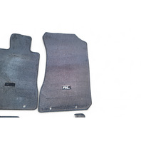 Acura RL 05-08 Front/Rear Right/Left  Floor Mats 4 Piece Set Black 83600-SJA-A01ZA, E052, OEM, 2005, 2006, 2007, 2008
