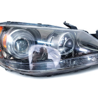Acura RL 05-08 Headlight Head Light Lamp Xenon Right Passenger 33101-SJA-A0, E052, OEM, 2005, 2006, 2007, 2008