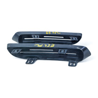 Acura RL 05-08 Front Bumper Insert Trim Set 71103-SJA-000, E052, OEM, 2005, 2006, 2007, 2008